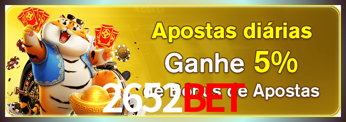 2652bet Promoção Chuva de Bônus – Slots
